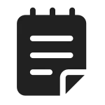 Notepad SVG Icon